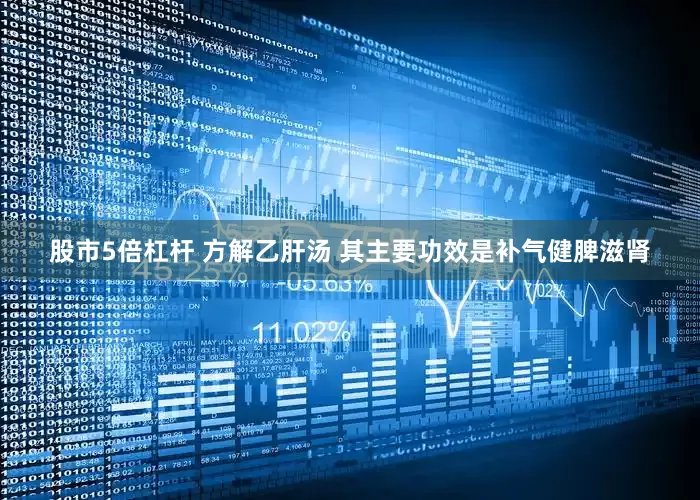 股市5倍杠杆 方解乙肝汤 其主要功效是补气健脾滋肾