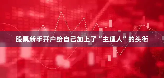 股票新手开户给自己加上了“主理人”的头衔
